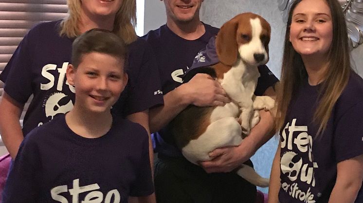 Grimsby stroke survivor celebrates fifth year of recovery with walk