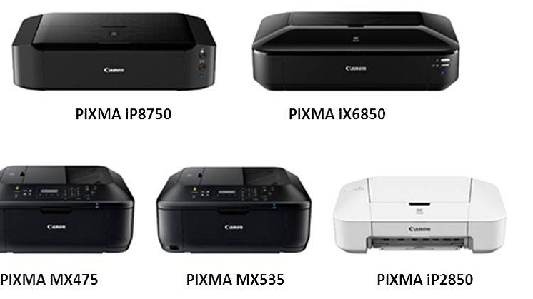 Canon utvider PIXMA-serien med fem nye modeller til hjemme- og kontorbruk