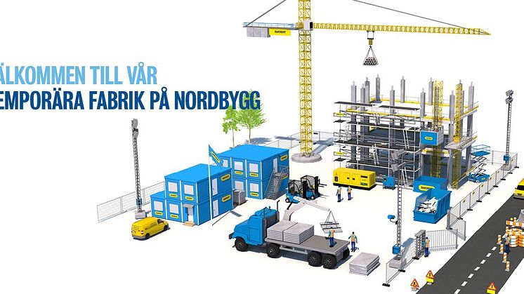 Innovationstänk krävs när byggarbetsplatser blir temporära fabriker