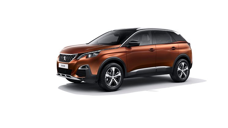 Första bilderna på Peugeots nya SUV 3008
