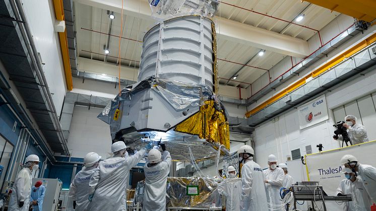 Europas rymdteleskop Euclid styrs av svensk dator från Beyond Gravity 