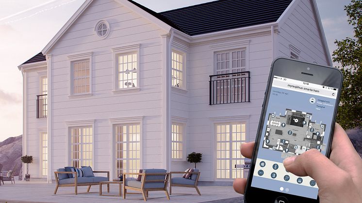 Myresjöhus lanserar Ett smart hem