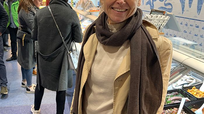 Bilde: Gitte Hannemann Mollann, Sjømatrådets fiskeriutsending i Tyskland. Foto: Norges sjømatråd