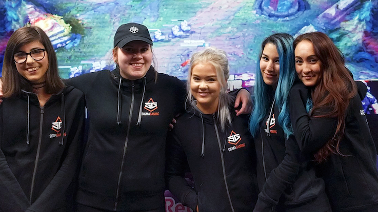 Sigma IT Consulting is on-site at Dreamhack through its own e-sport team Sigma Gaming, with only female gamers. The team will participate in several tournaments within the League of Legends.