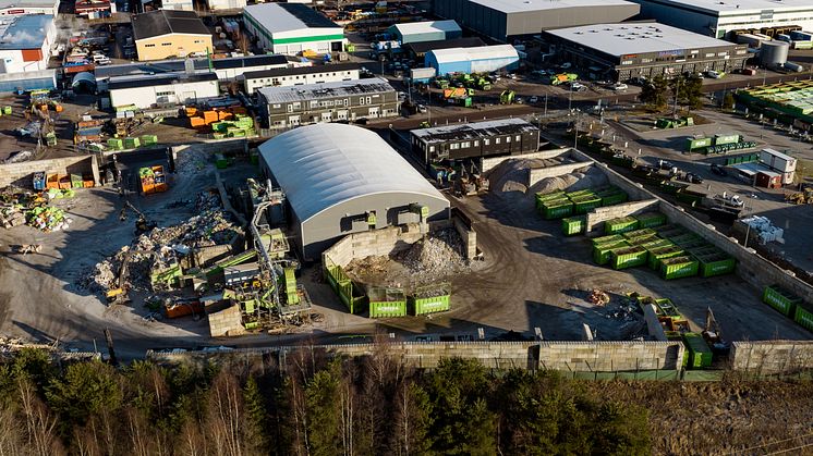 Sorteras anläggning i Jordbro
