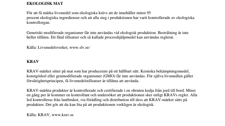 FAKTA - SPENDRUPS BRYGGERI PREMIUM LAGER EKOLOGISK