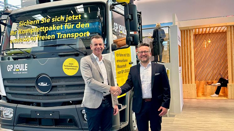 Paul Group und GP JOULE HYDROGEN besiegeln Kooperation über die Lieferung von PH2P® Trucks