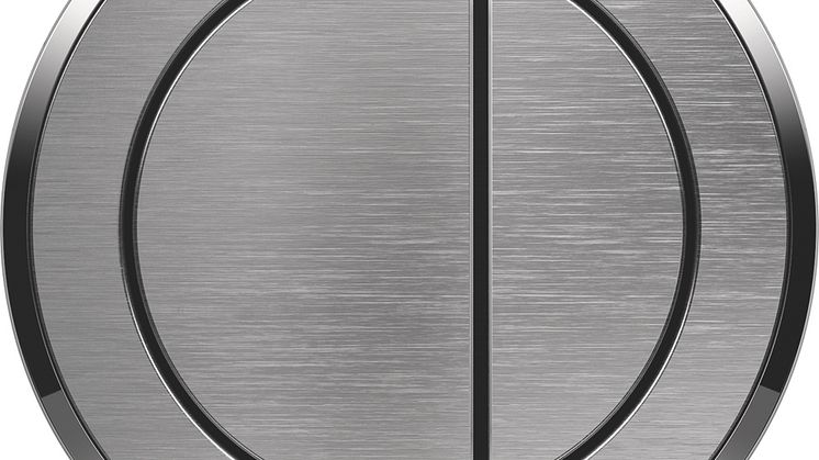 Nya Geberit Omega10 remote - borstat stål