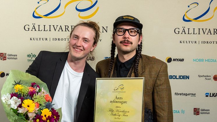 Årets nyföretagare: Filip Henriksson och Anthony Tian – Fat Tony's