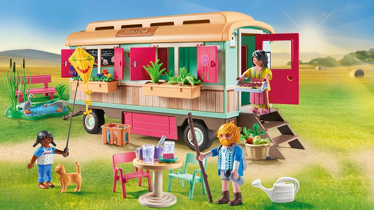 Gemütliches Bauwagencafé (71441) von PLAYMOBIL