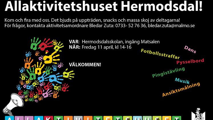 Nu invigs Allaktivitetshuset på Hermodsdal!