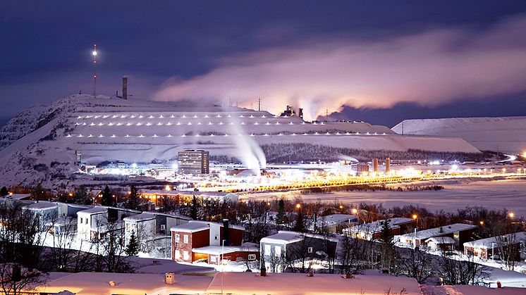 Nya Kiruna kan värmas bättre med spillvärme