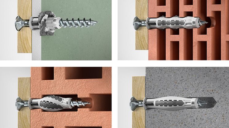Plugg Shark Twist - Innovativ universalplugg med enkel installation.