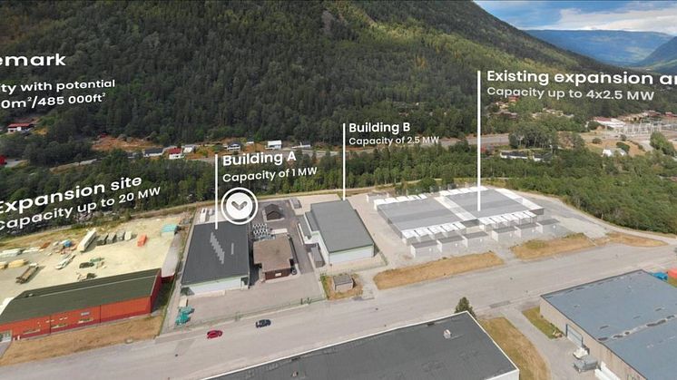 Green Mountain continue to expand at DC2 Telemark – Rjukan