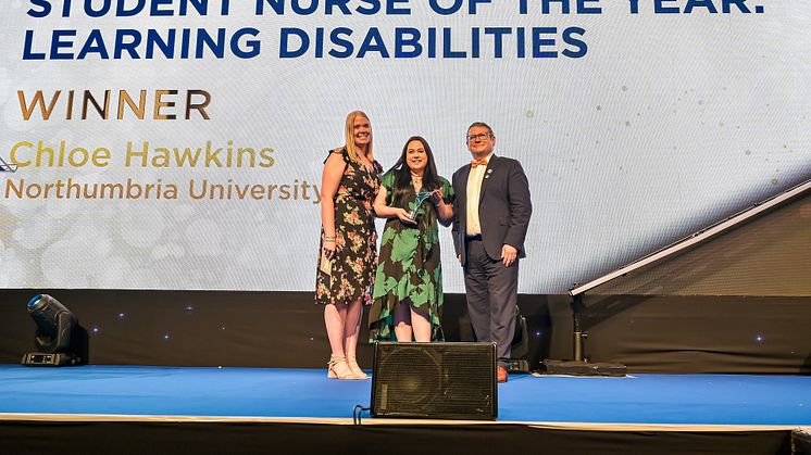 North East student wins national nursing award and Royal invite