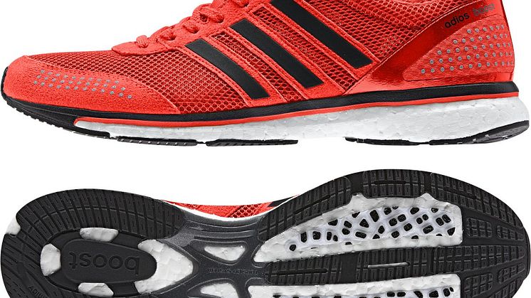 Adidas hyödyntää Continentalin kumiseosta juoksukengissään