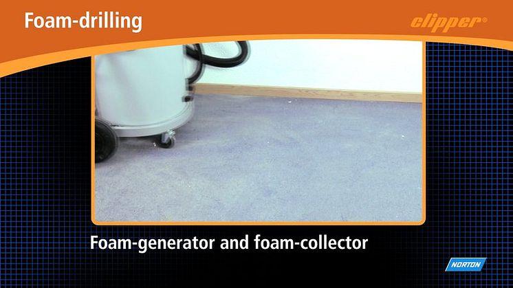 Skumkjøling med Clipper Foam forenkler hullboring og generell boring