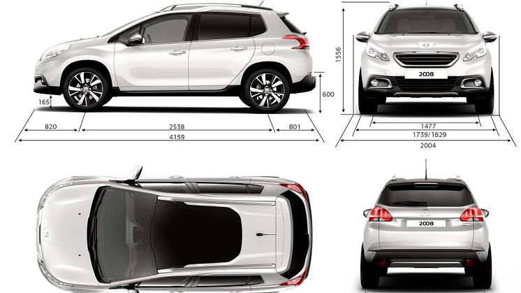Peugeot 2008 – en ny kompakt crossover som ska erövra världspubliken