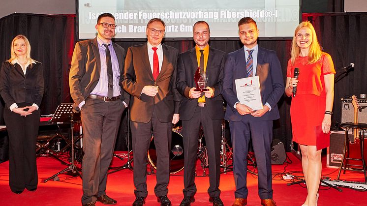 Preisverleihung 'Brandschutz des Jahres' 2017 - Gewinner Kategorie 'Baulicher Brandschutz'