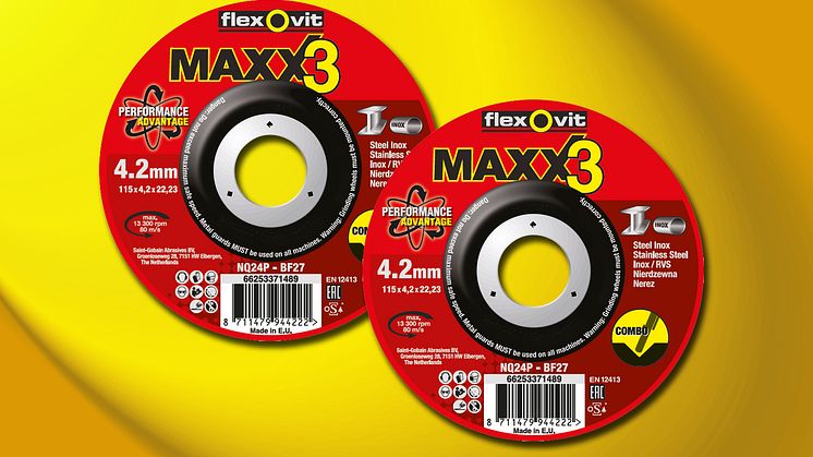 Flexovit Maxx3 Combo - Tuote 1