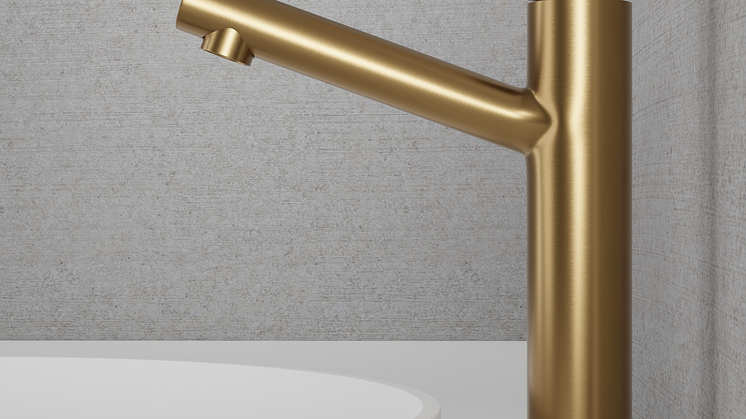 Primy Tvättställsblandare Steel Vector Medium Sand 10256