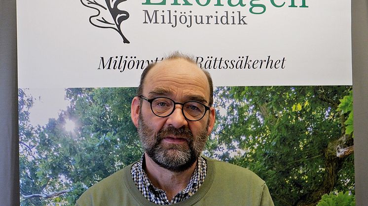 En VAK-hälsning från Jonas Christensen, Ekolagen Miljöjuridik