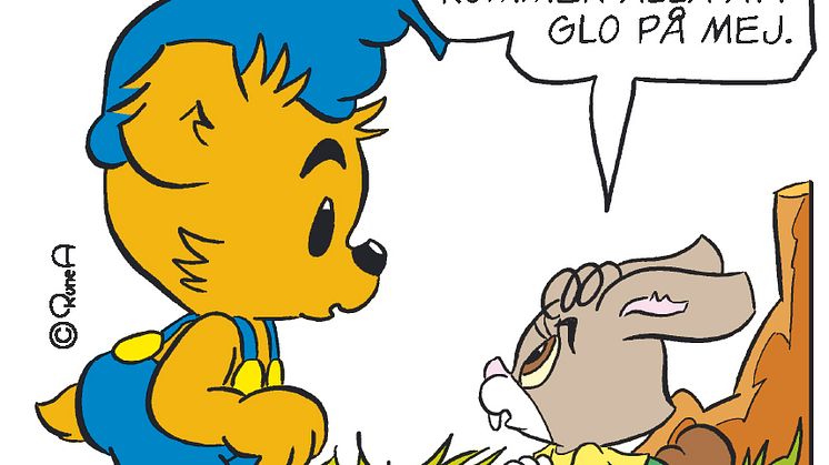 Bamse Min Stora Dag serieruta