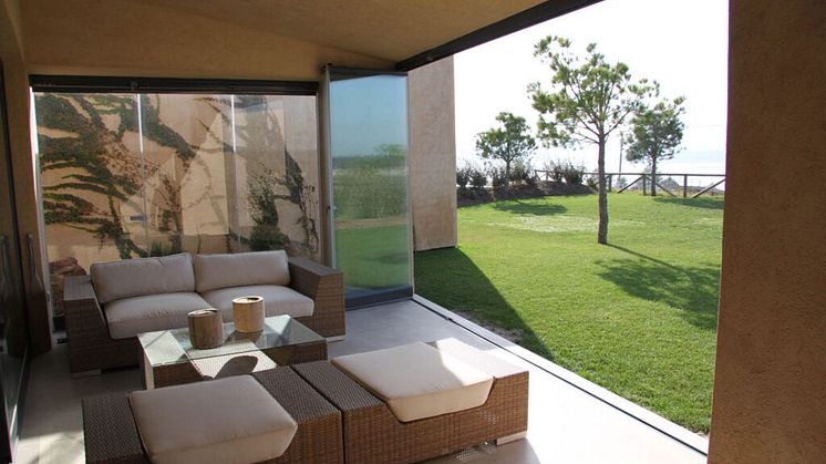 Lukket terrasse