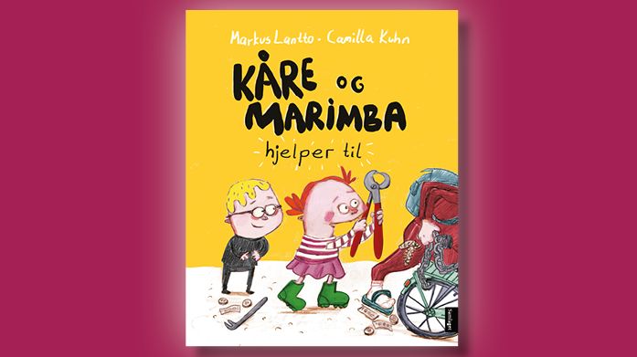 Bildebokprisen til "Kåre og Marimba hjelper til" av Markus Lantto og Camilla Kuhn (ill.) 