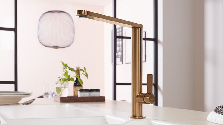 New premium kitchen tap fittings –  add an elegant touch to your sink area with Gold, Bronze and Anthracite