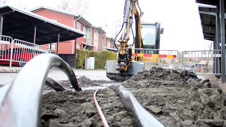 Ellevio väljer Geomatikk för ledningsanvisning och inmätning