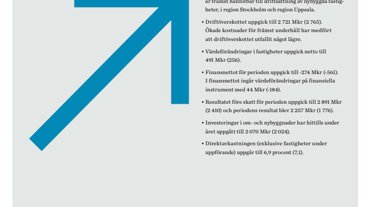 Delårsrapport 1 januari – 30 september 2013