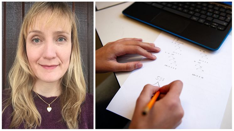 Marie Sjöblom, doktorand i matematikdidaktik, har undersökt hur matematikundervisningen kan bli mer dialoginriktad.