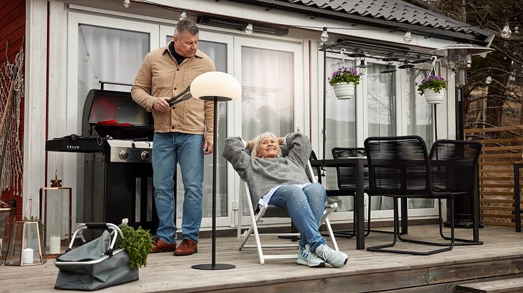 Jarmo grillar Christina solar