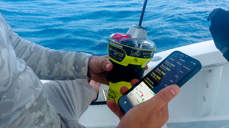 ACR Electronics' mobile connected GlobalFix V5 EPIRB
