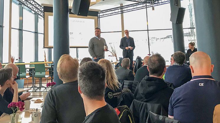 Piteå kommunföretag presenterade sin nya gemensamma inköpsfunktion på leverantörsträffen.