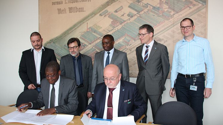 Vereinbarung über Doppelabschlüsse im Masterstudiengang Maschinenbau mit der Dedan Kimathi University of Technology Nyeri/Kenia