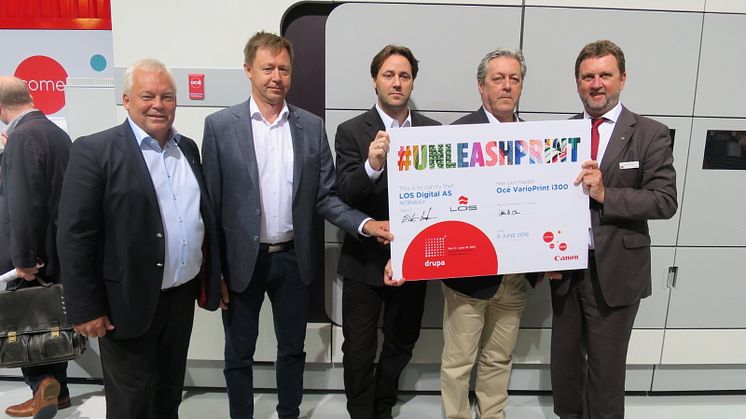 LOS Digital investerer i Océ VarioPrint i300 fra Canon Norge 