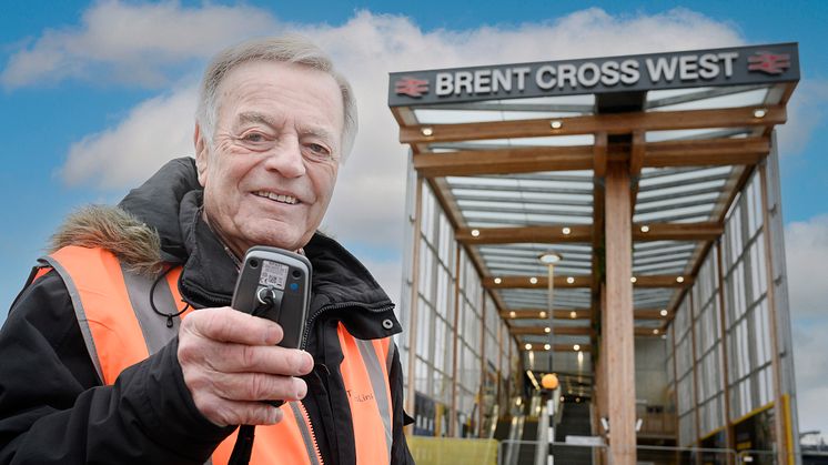 Tony Blackburn announces London's newest station 