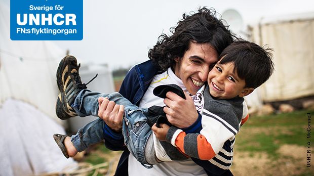 Sevan ger julgåva till FN´s flyktingorgan UNHCR