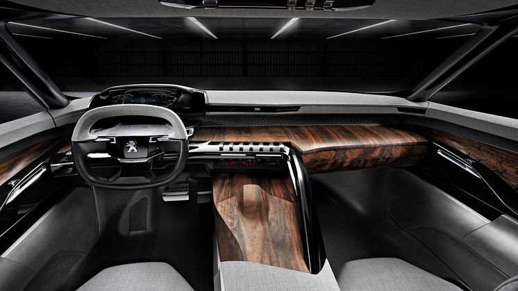 Peugeot Exalt konceptbil instrumentpanel