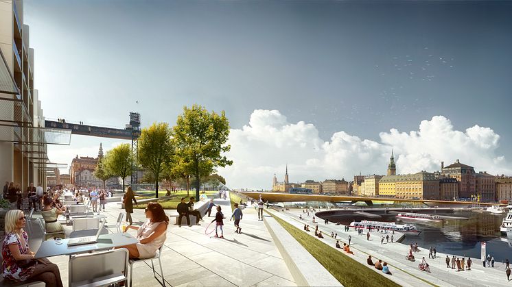 Nordin/Edholm/Ankersjö/Samuelsson: Utställningsförslaget för nya Slussen presenterat