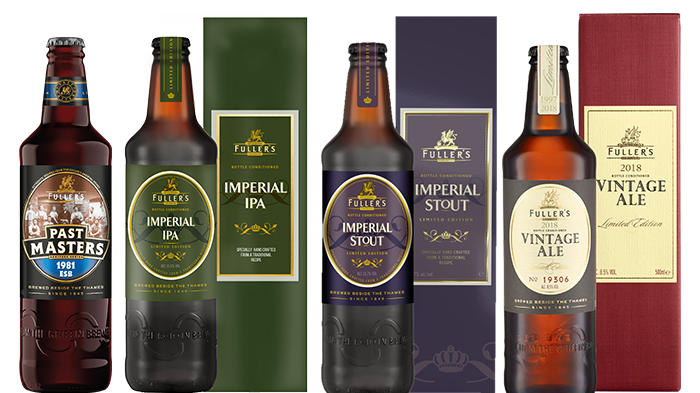 Fyra lagringsvänliga och exklusiva öl från Fuller’s
