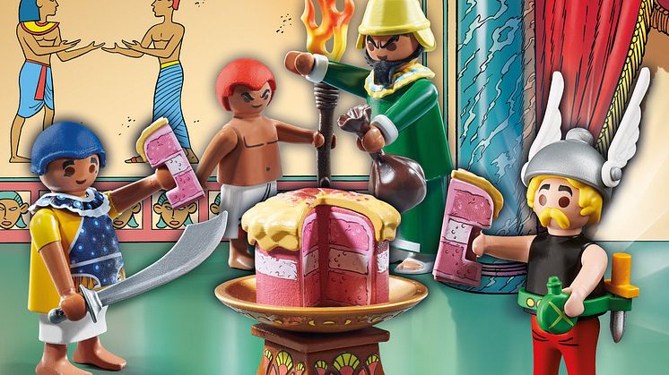 Asterix Pyradonis' vergiftete Torte (71269) von PLAYMOBIL