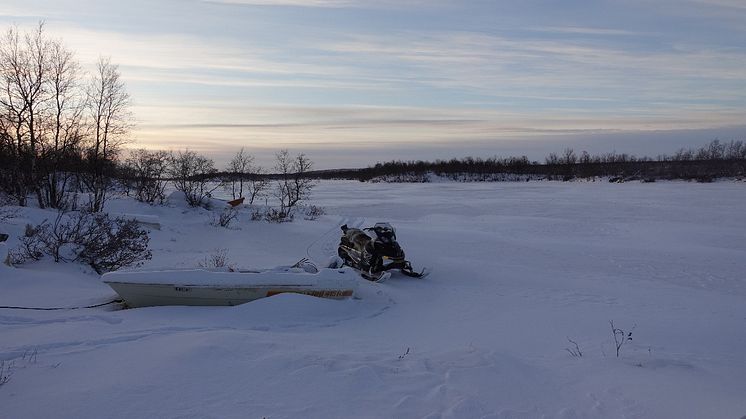 Friluftslivet ved Vuorašjávri er variert. Foto Inger Marie G. Eira