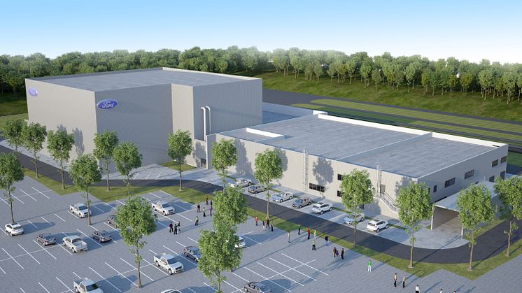 Fords nya vädersimulator är placerad vid företagets fabrik i tyska Köln.