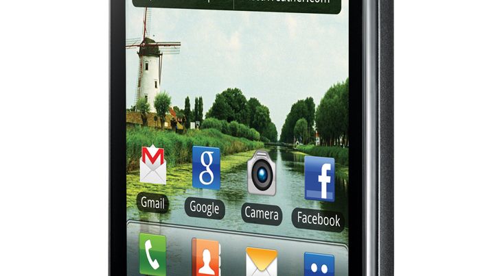 LG Optimus Black front