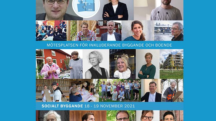 18–19 november hålls en konferens om socialt byggande och självbyggeri på Garveriet i Floda. Deltar gör bland andra tidigare miljöministern Karolina Skog, Sveriges riksarkitekt Helena Bjarnegård, forskare, branschfolk och representanter från bygg- oc