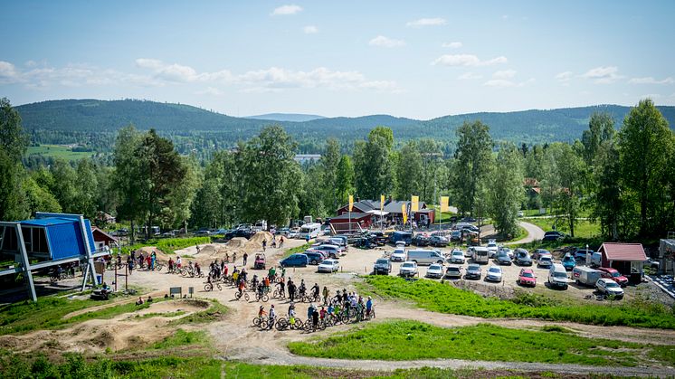 Rekordstart för Järvsö Bergscykel Park