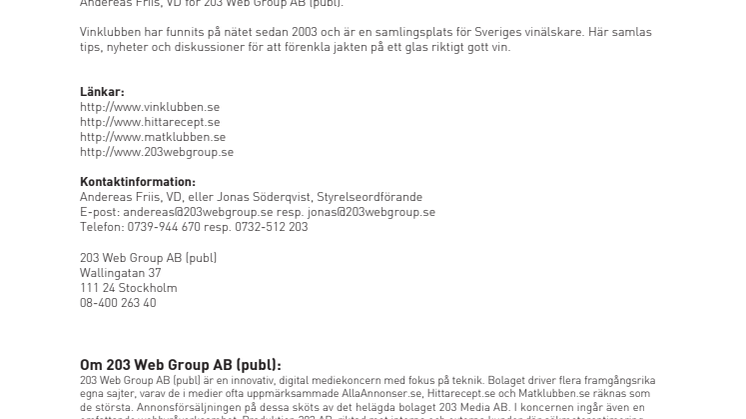 Strategiskt förvärv inom mat- och dryckessegmentet